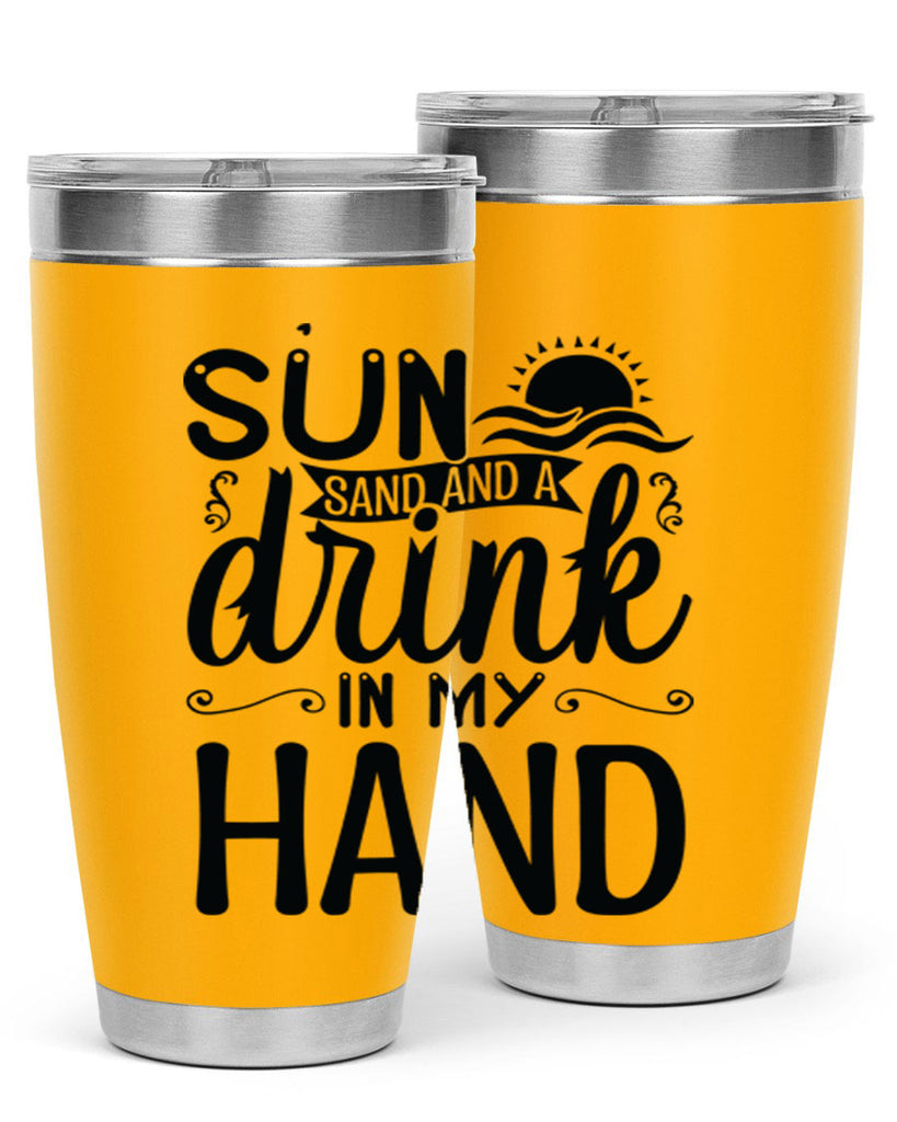 SunSandandaDrink 481#- zodiac- Tumbler