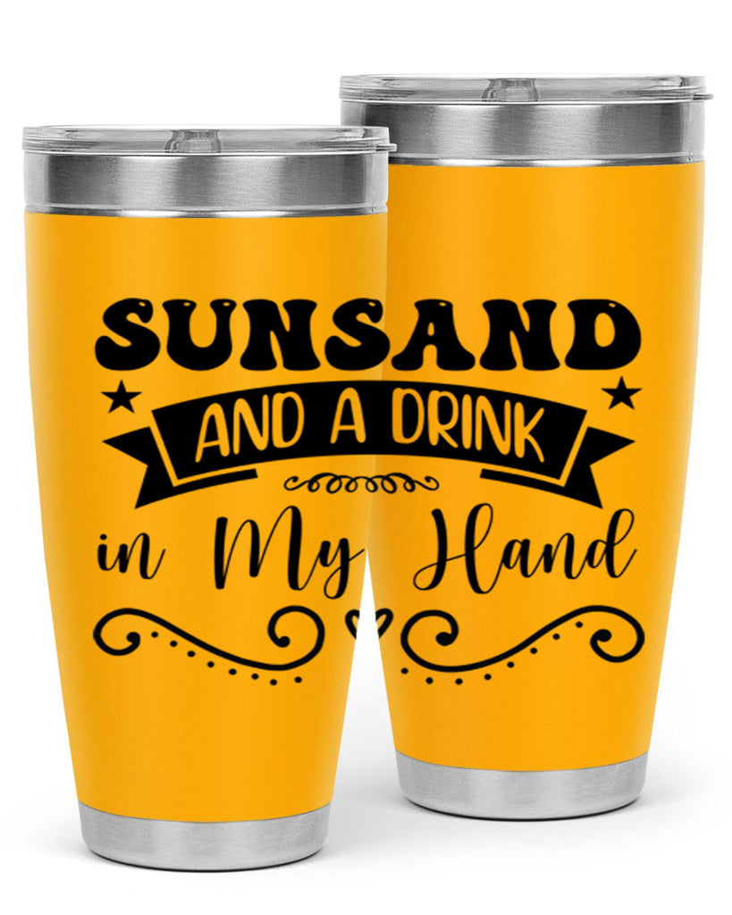 Sunsandandadrinkin 484#- zodiac- Tumbler