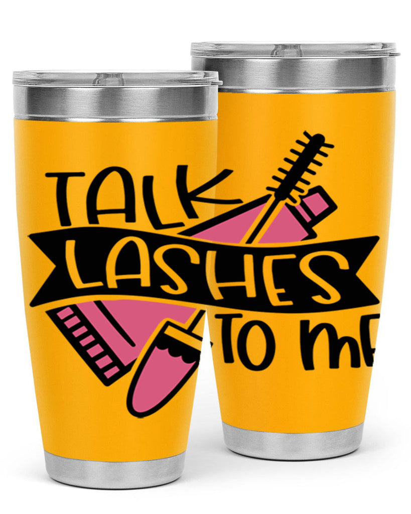 Talk Lashes To Me Style 17#- make up- Tumbler