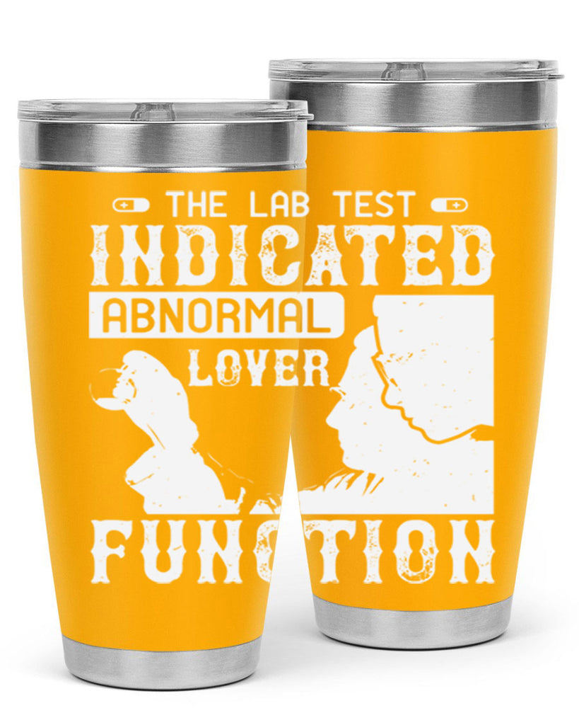 The lab test indicated abnormal lover function Style 22#- medical- tumbler