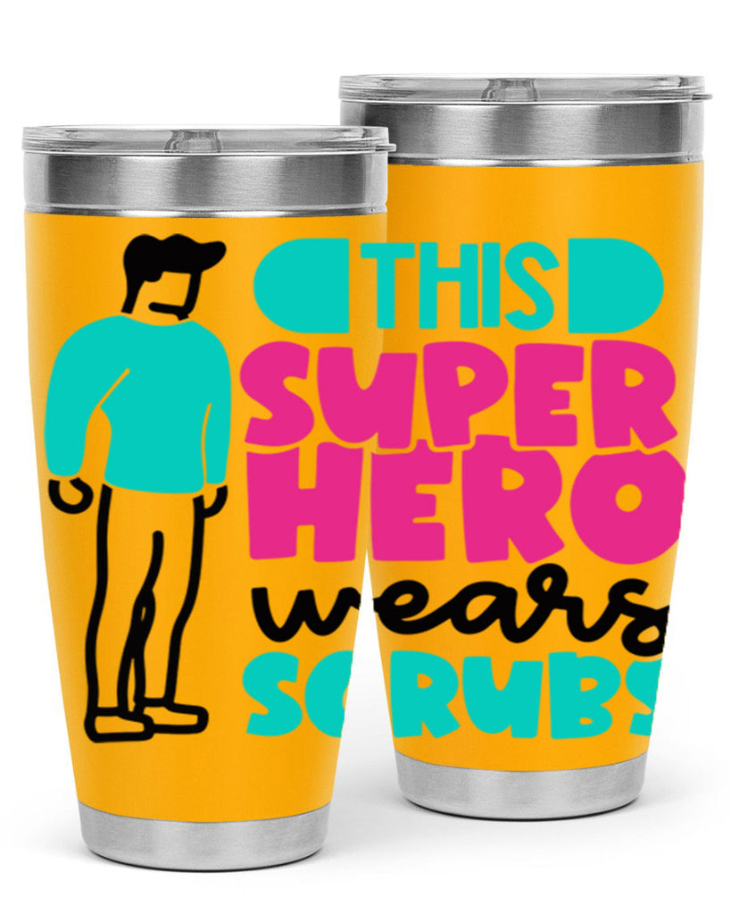 This Superhero Wears Scrubs Style Style 19#- nurse- tumbler