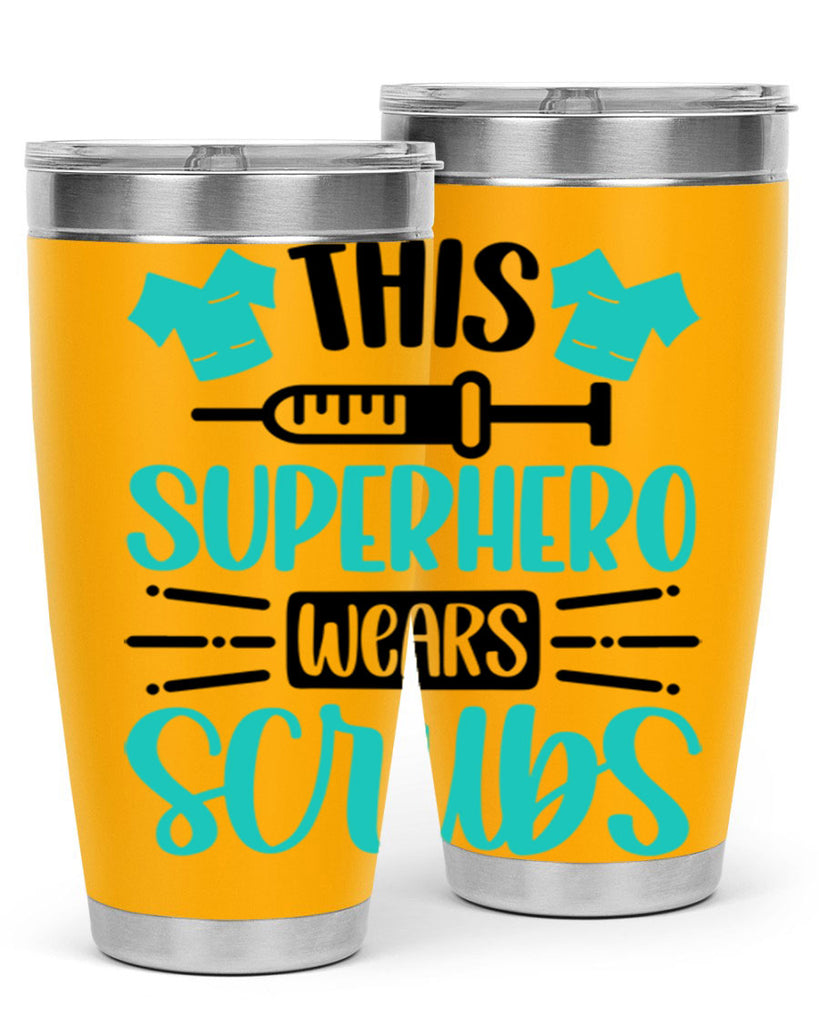 This Superhero Wears Style Style 18#- nurse- tumbler