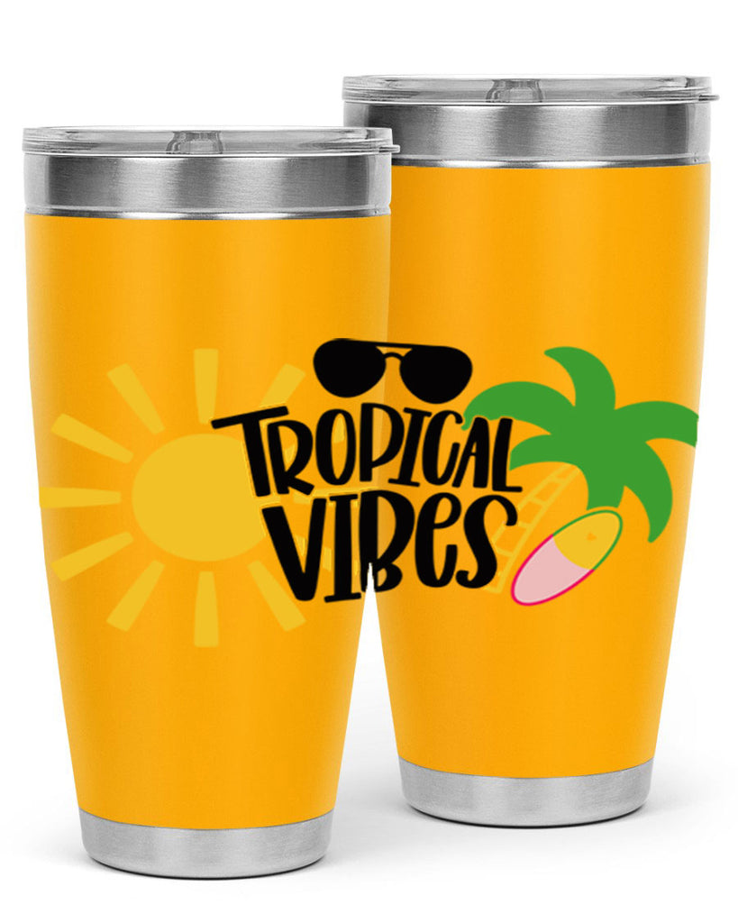 Tropical Vibes Style 9#- summer- Tumbler