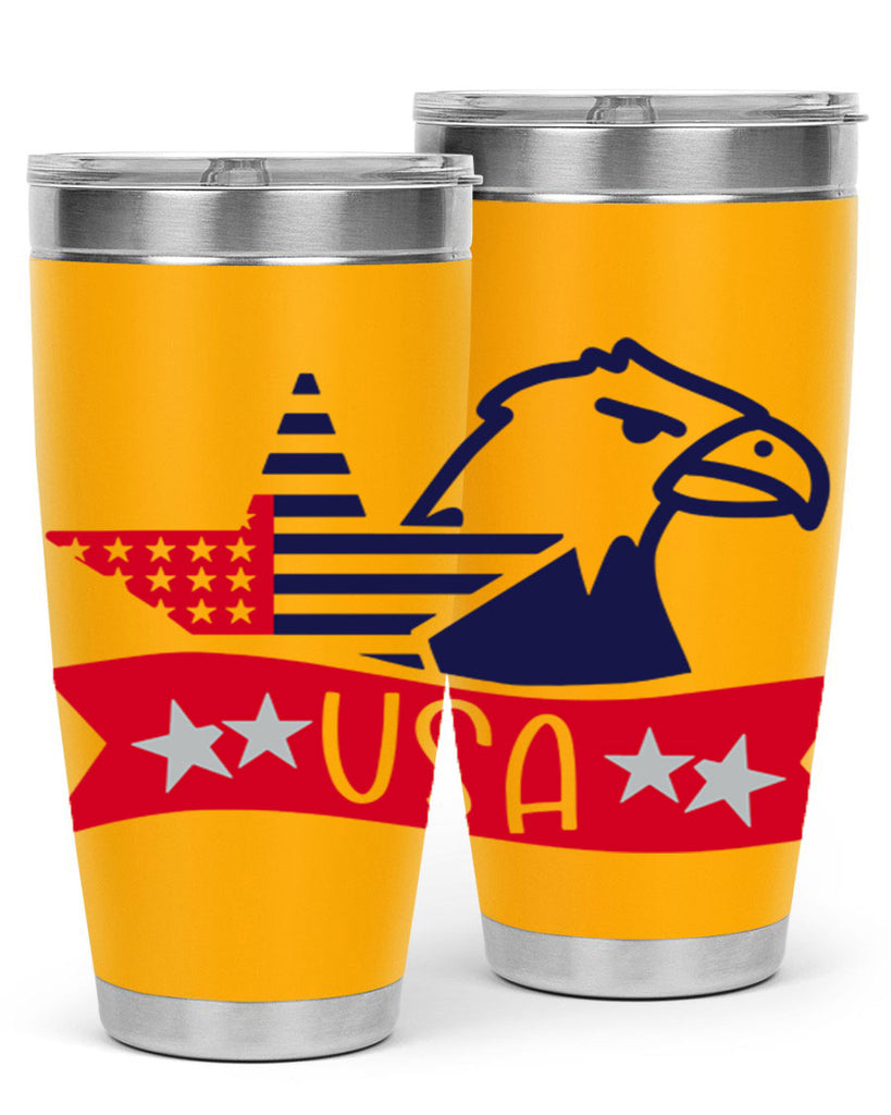 USA Style 182#- Fourt Of July- Tumbler