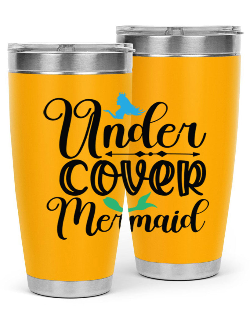 Under Cover Mermaid 651#- mermaid- Tumbler
