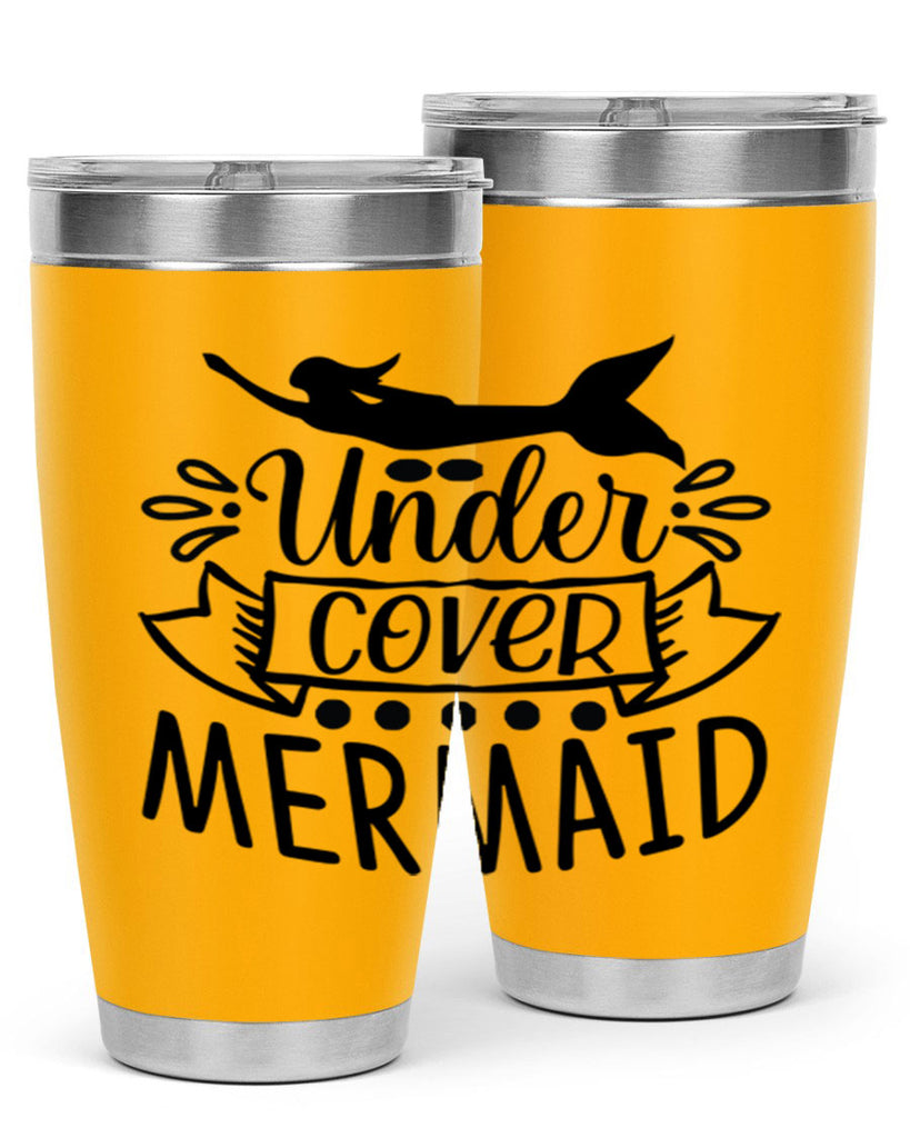 Under cover mermaid 645#- mermaid- Tumbler