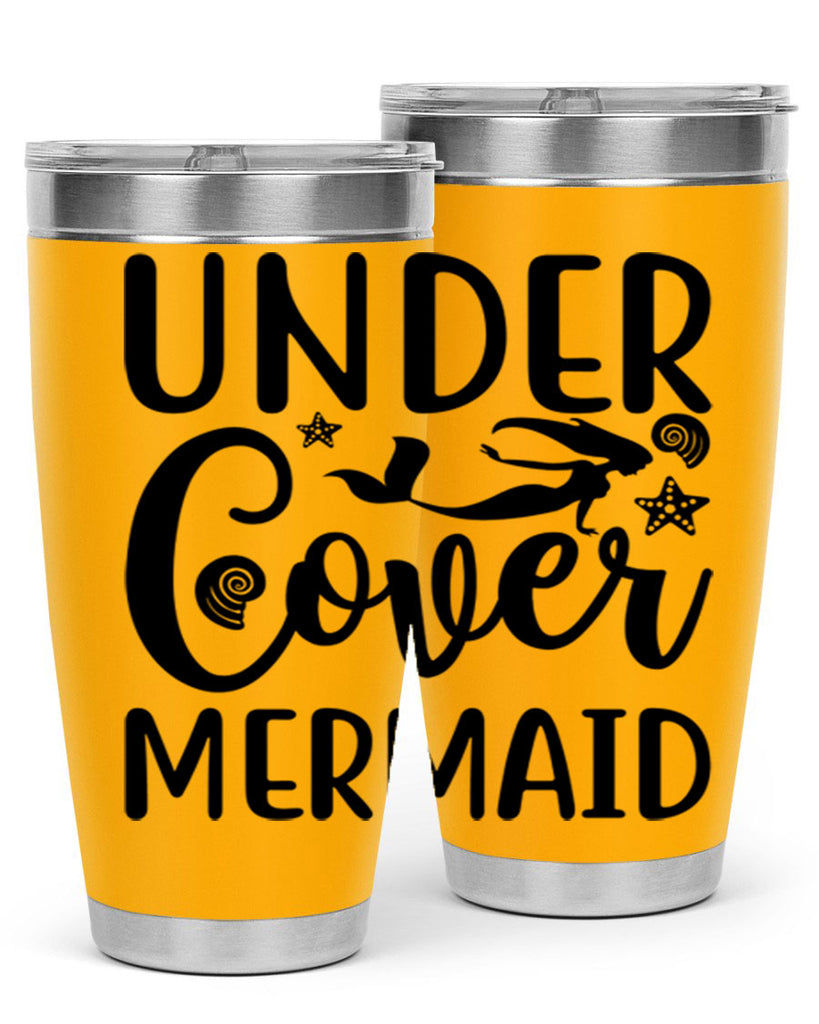 Under cover mermaid design 655#- mermaid- Tumbler