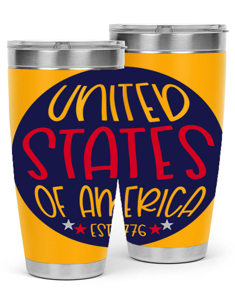 United States Of America Est Style 176#- Fourt Of July- Tumbler