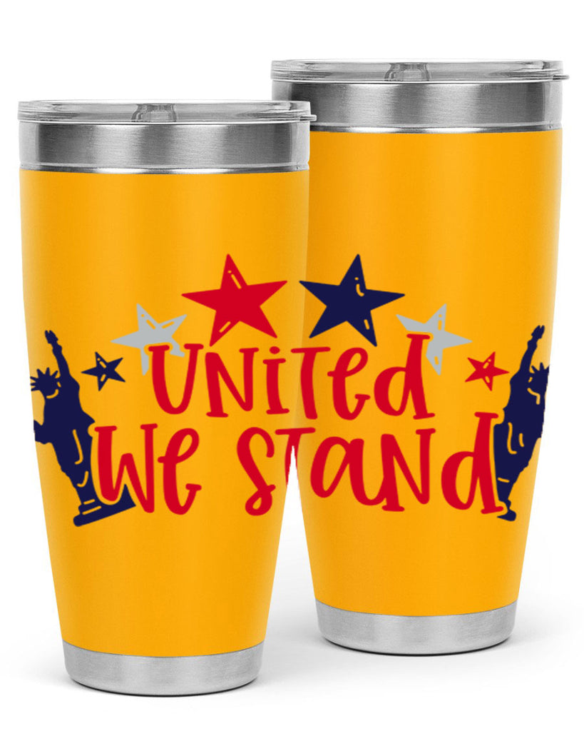 United We Stand Style 179#- Fourt Of July- Tumbler