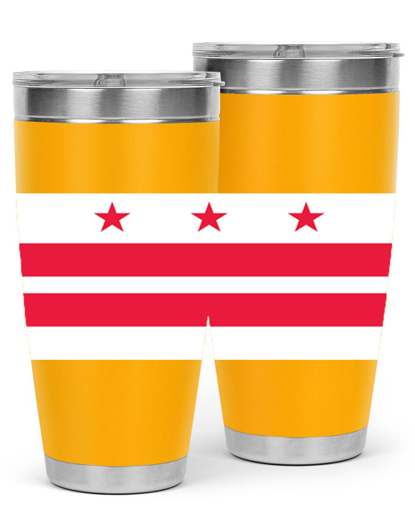 Washington DC 5#- Us Flags- Tumbler