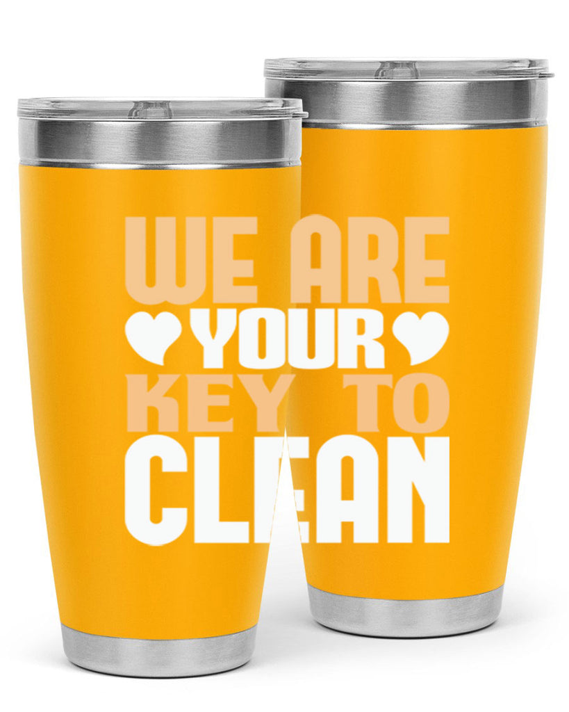 We are your key to clean Style 12#- cleaner- tumbler