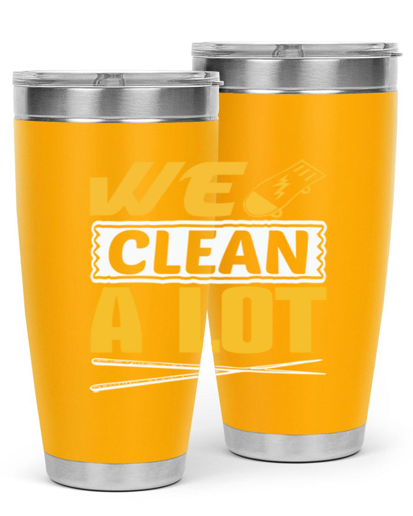 We clean a lot Style 10#- cleaner- tumbler