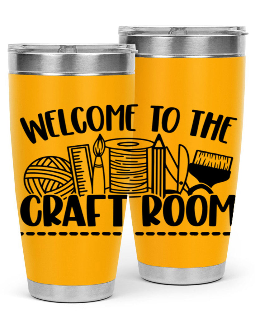 Welcome To the Craft Room 1#- crafting- Tumbler