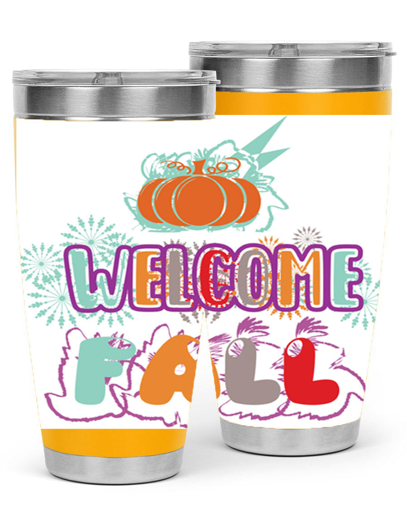 WelcomeFalldesign 638#- fall- Tumbler