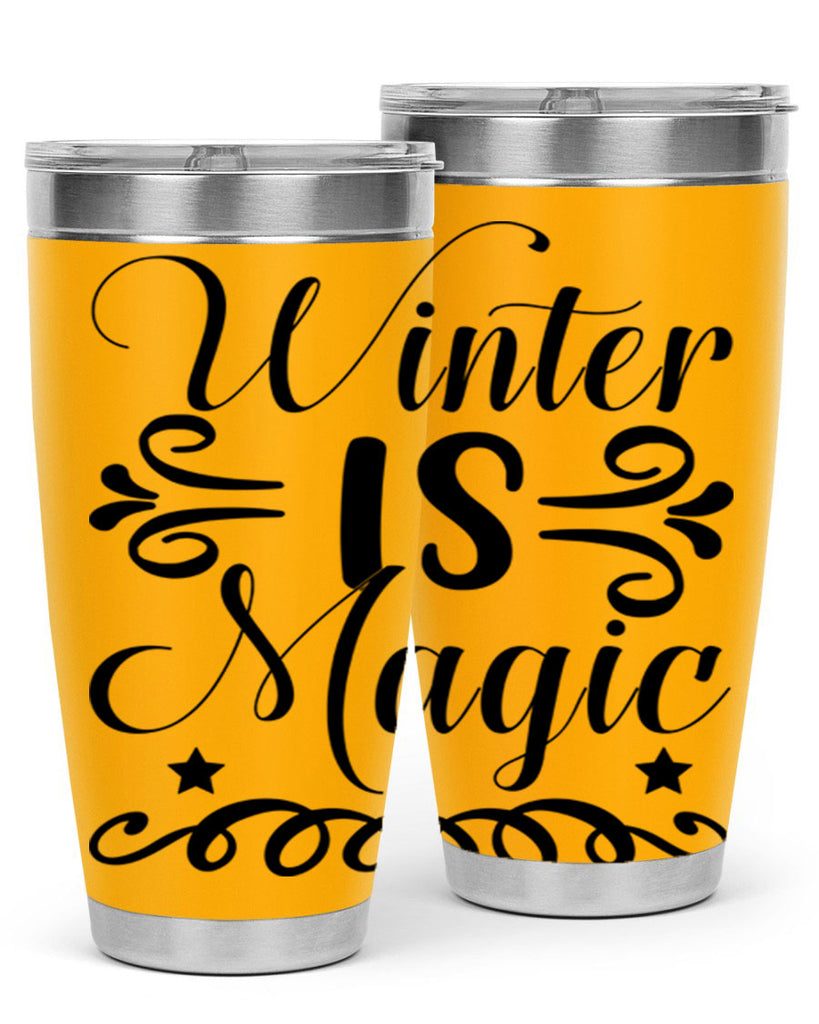 Winter is Magic 559#- winter- Tumbler