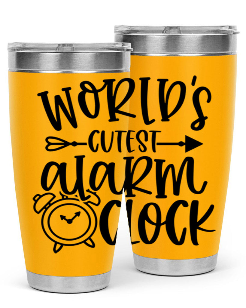 Worlds Cutest Alarm Clock Style 14#- baby- tumbler