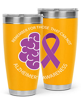 alzheimers awareness style 40#- alzheimers- Tumbler