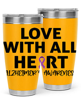 alzheimers awareness style 77#- alzheimers- Tumbler