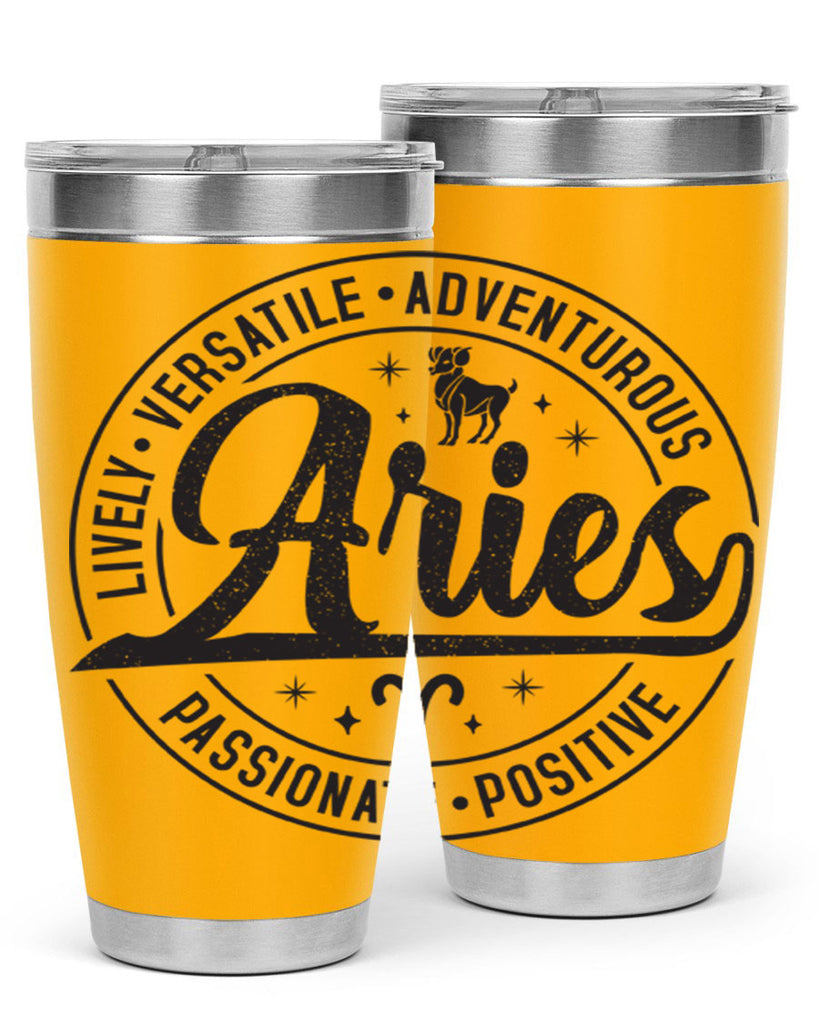 aries 102#- zodiac- Tumbler