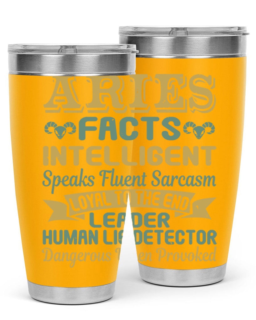 aries 123#- zodiac- Tumbler