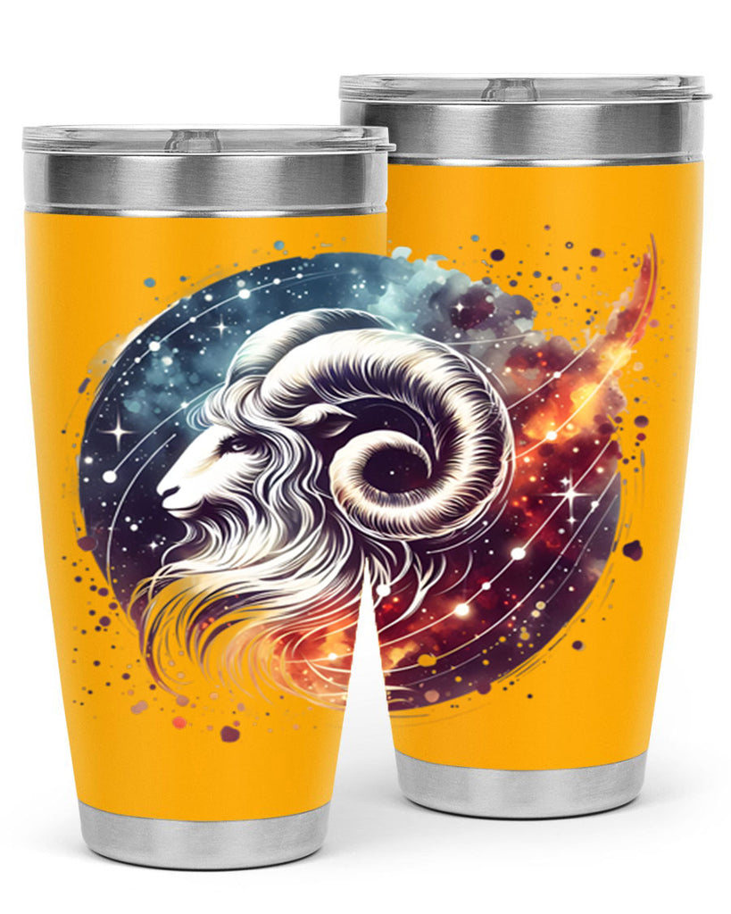 aries 124#- zodiac- Tumbler
