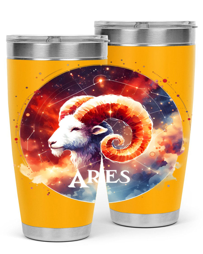 aries 128#- zodiac- Tumbler