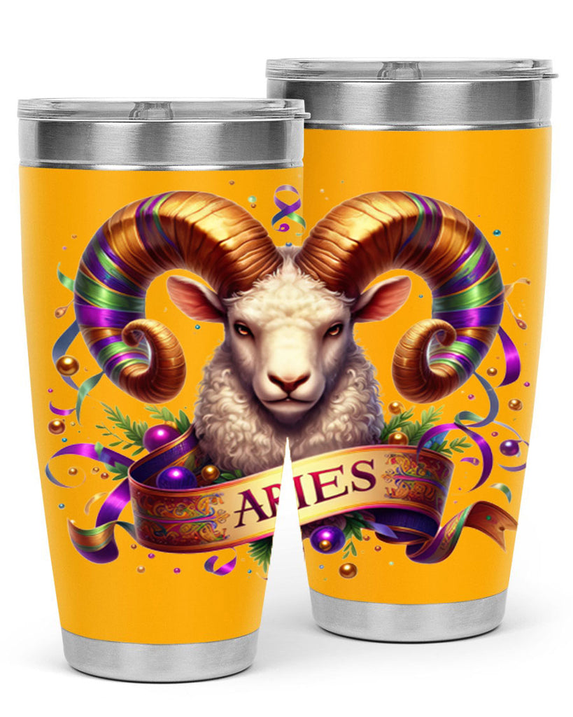aries 136#- zodiac- Tumbler