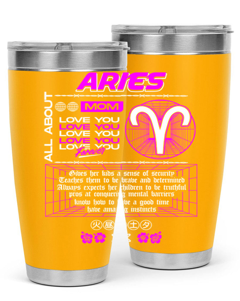 aries 138#- zodiac- Tumbler