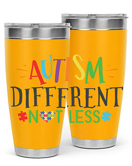 autism different not less Style 5#- autism- Tumbler