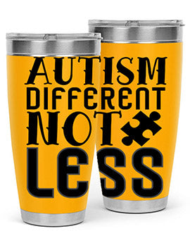 autism different not less Style 6#- autism- Tumbler