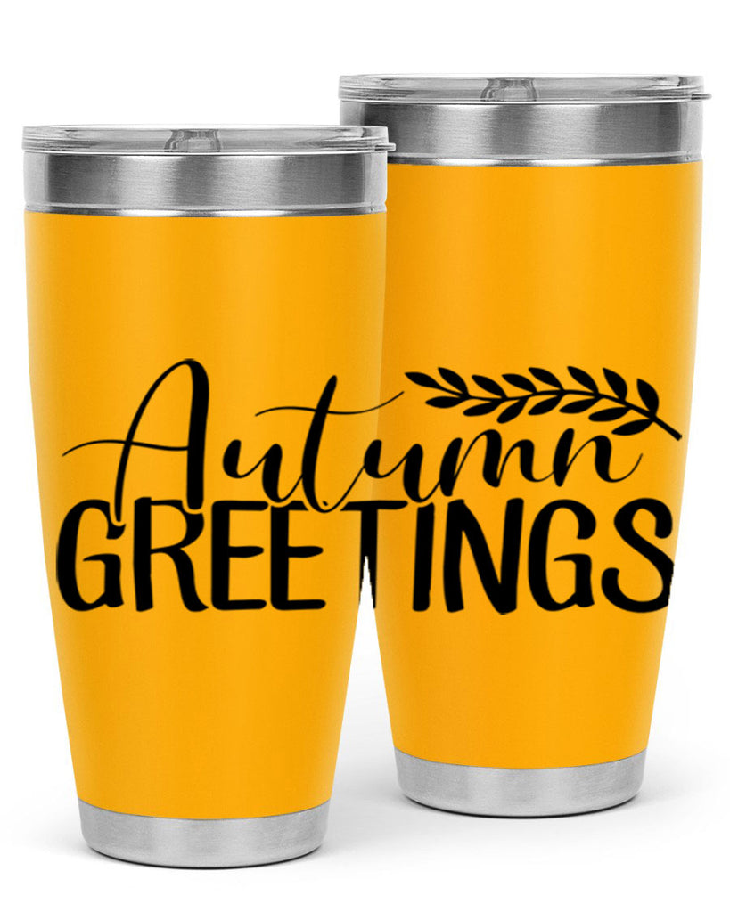 autumn greetings 13#- fall- Tumbler