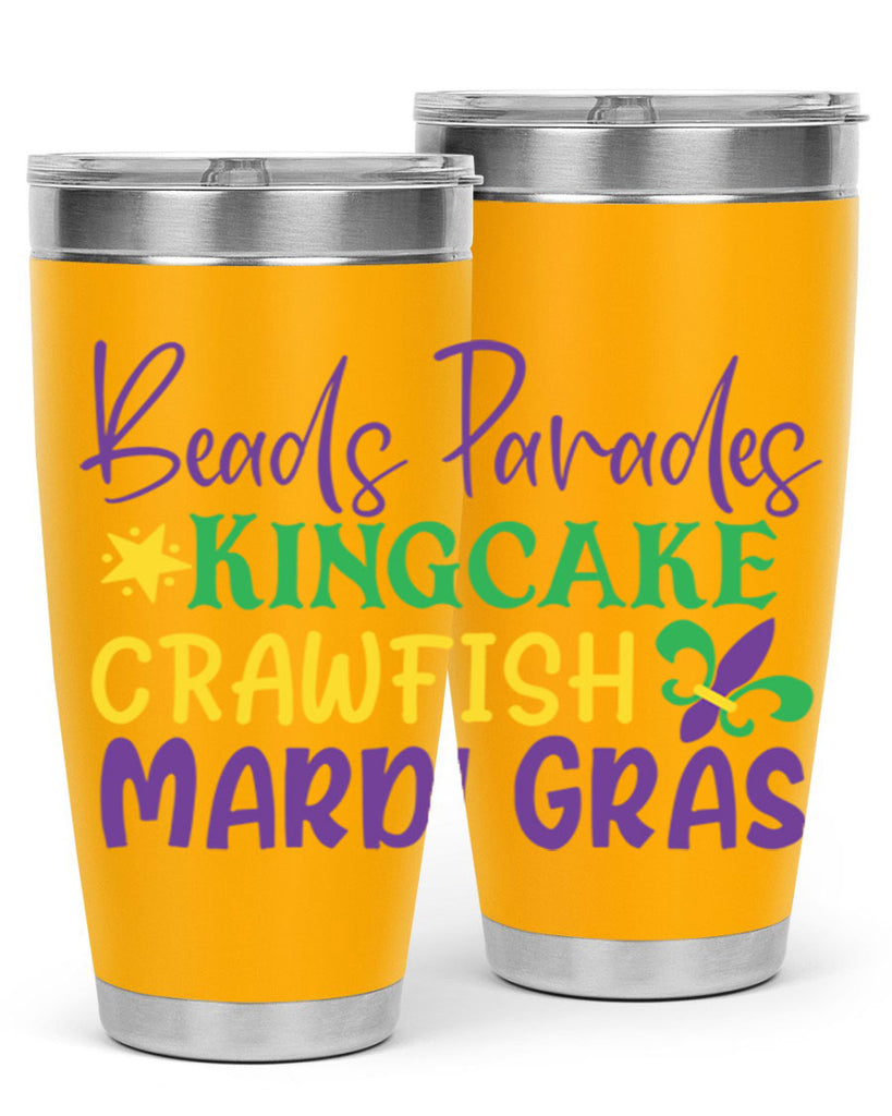 beads parades kingcake crawfish mardi gras 85#- mardi gras- Tumbler