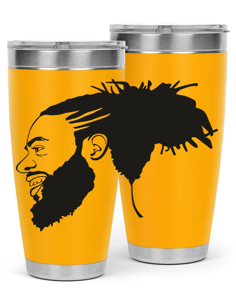 beardman 45#- black men - boys- tumbler