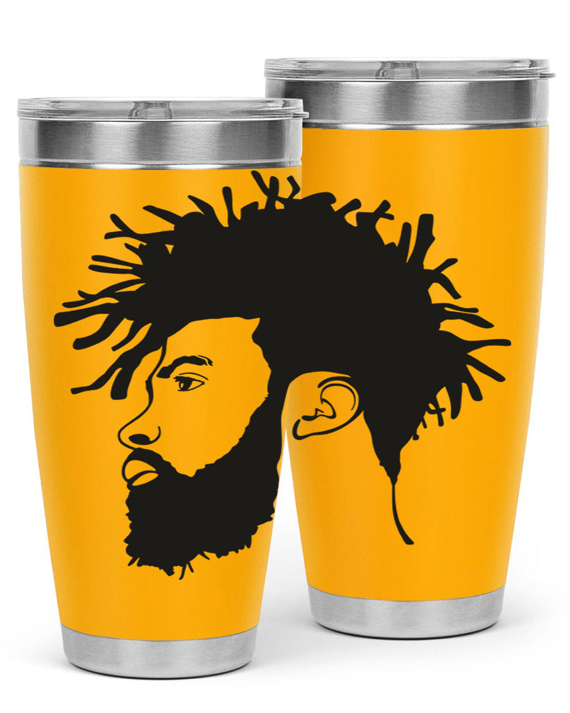 beardman 46#- black men - boys- tumbler