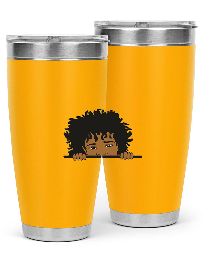 black boy 4#- black men - boys- tumbler