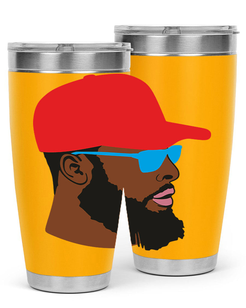 black man style 1#- black men - boys- tumbler
