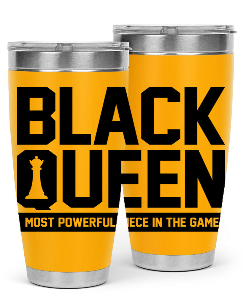 black queenchess 194#- black words phrases- Cotton Tank