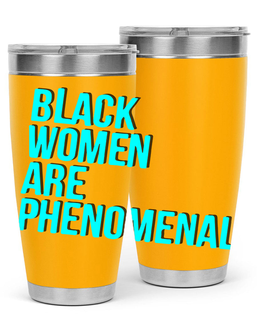 black woman are phenomenal color 216#- black words phrases- Cotton Tank