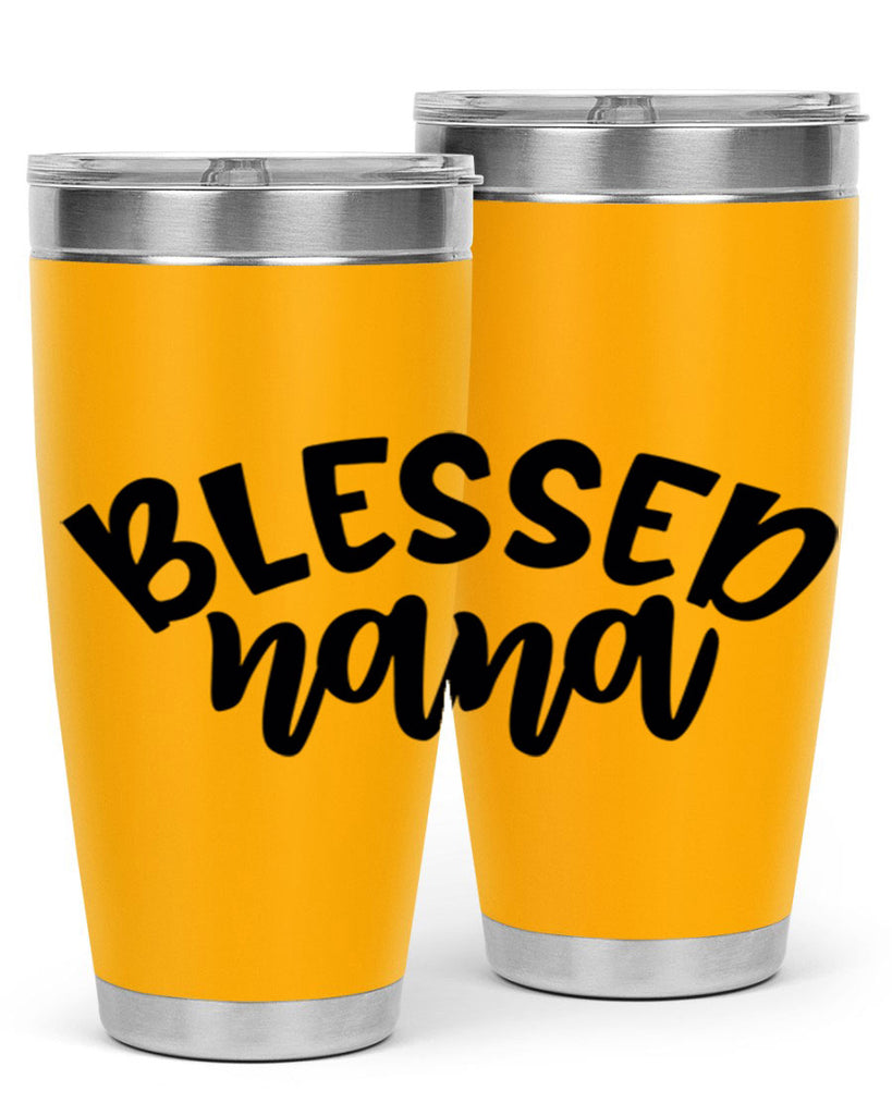 blessed nana 59#- grandma - nana- Tumbler