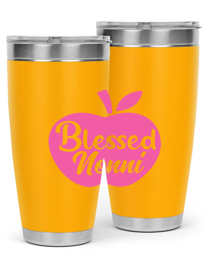 blessed nonni 58#- grandma - nana- Tumbler