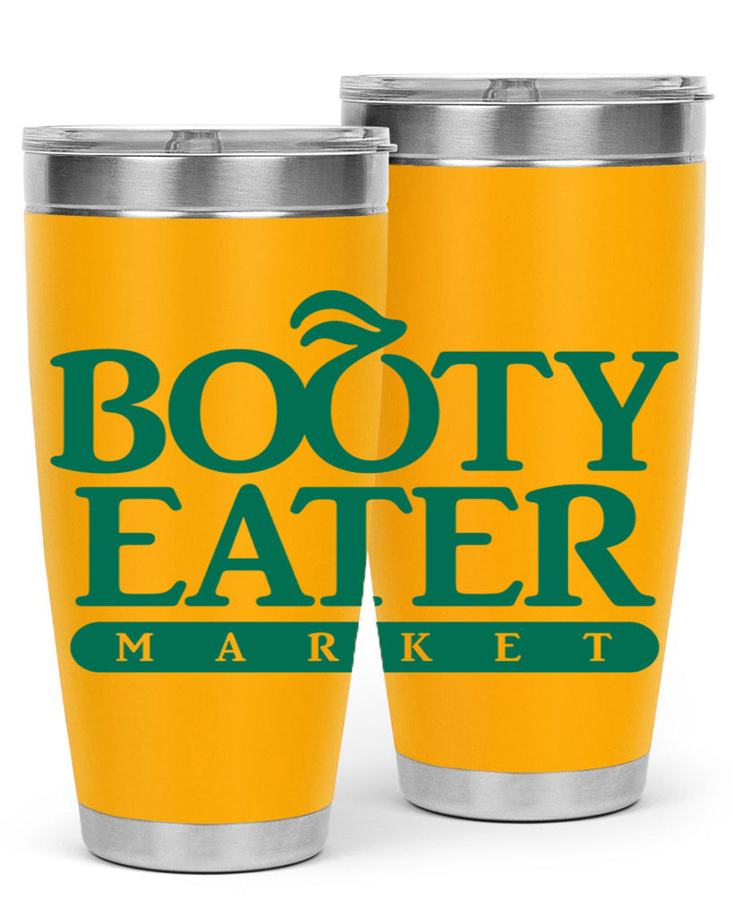 bootyeater 192#- black words phrases- Cotton Tank