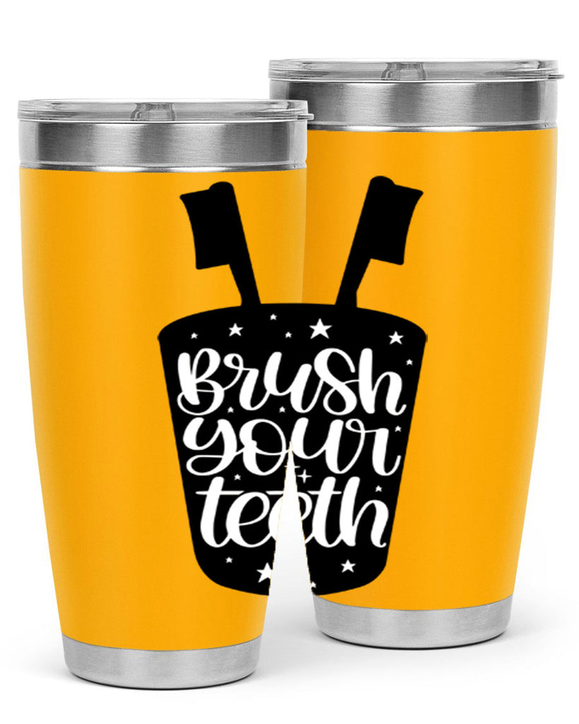 brush your teeth 45#- bathroom- Tumbler