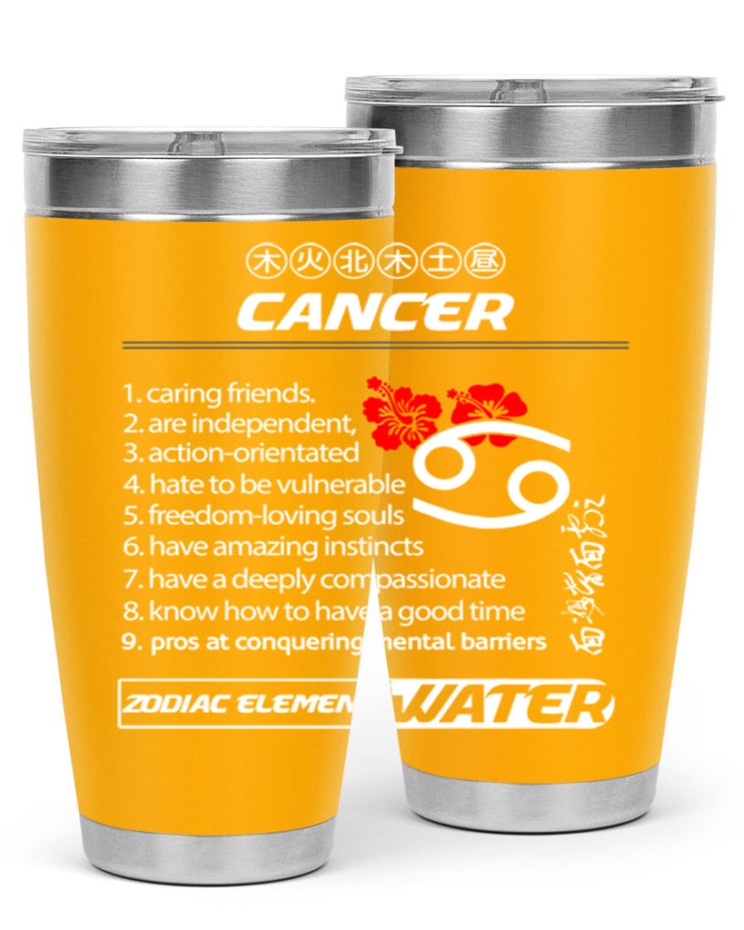 cancer 175#- zodiac- Tumbler