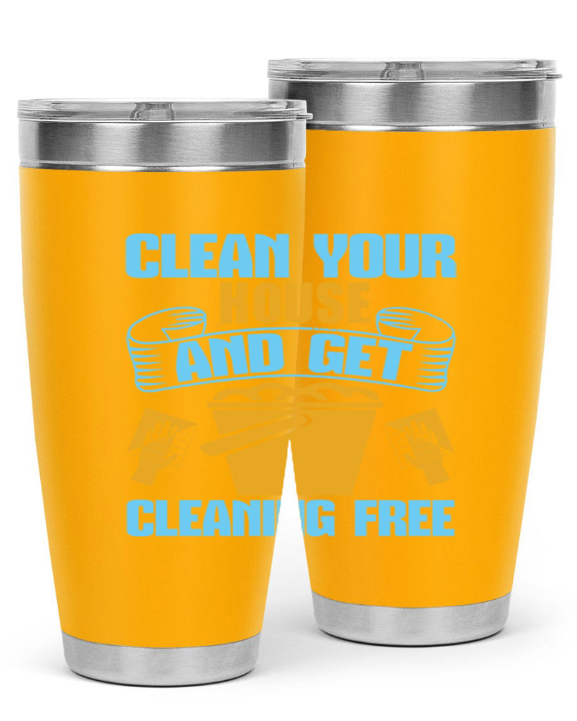 clean your house and get cleaning free Style 46#- cleaner- tumbler