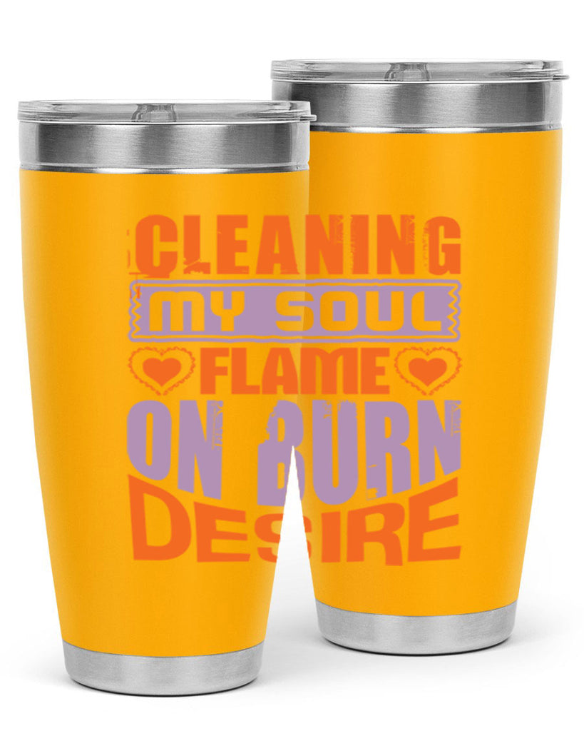 cleaning my sould flame on burn desire Style 42#- cleaner- tumbler