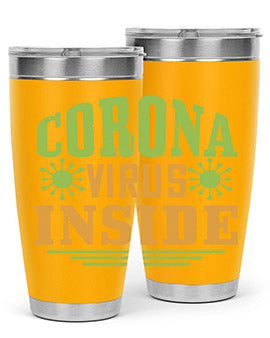 coronavirus inside Style 2#- corona virus- Tumbler