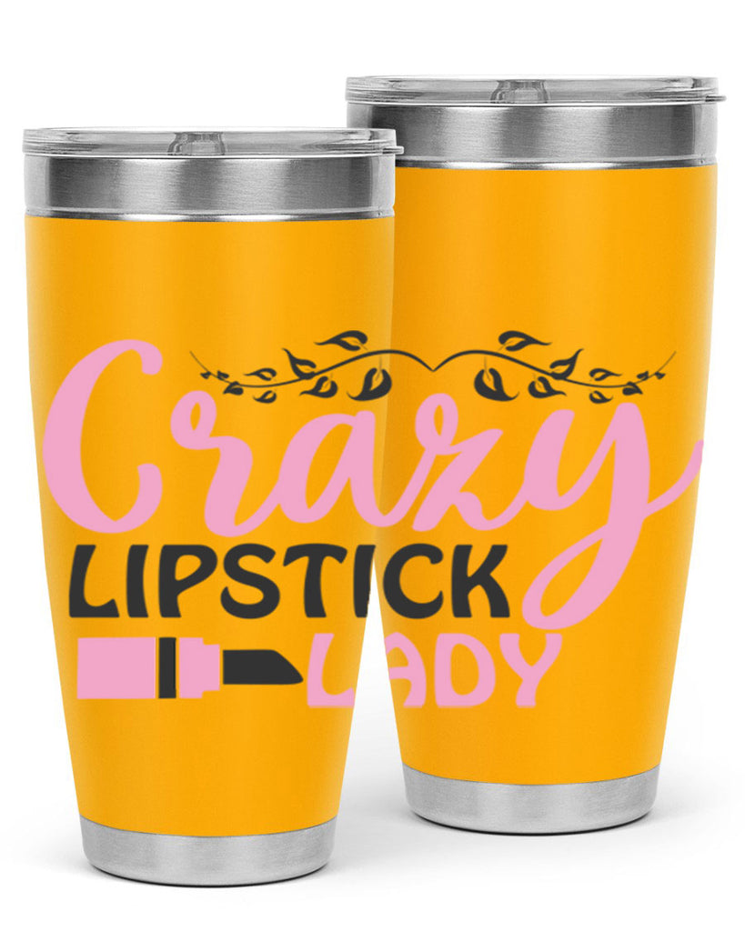 crazy lipstick lady Style 159#- make up- Tumbler