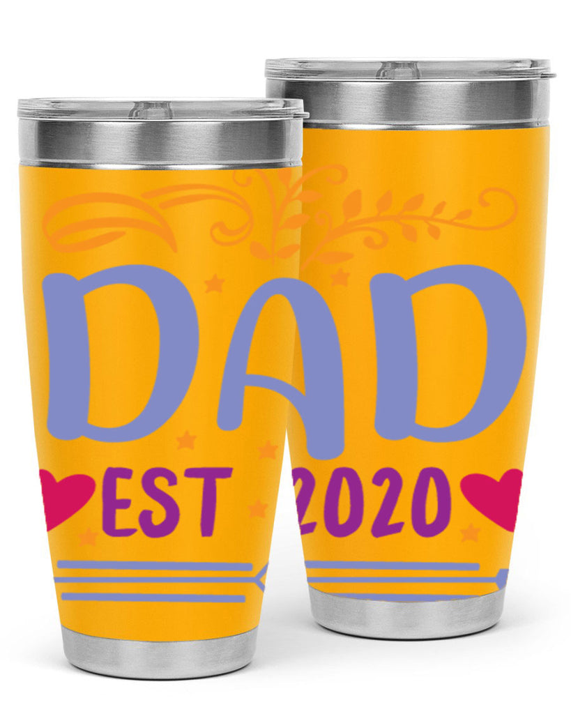 dad est 98#- fathers day- Tumbler