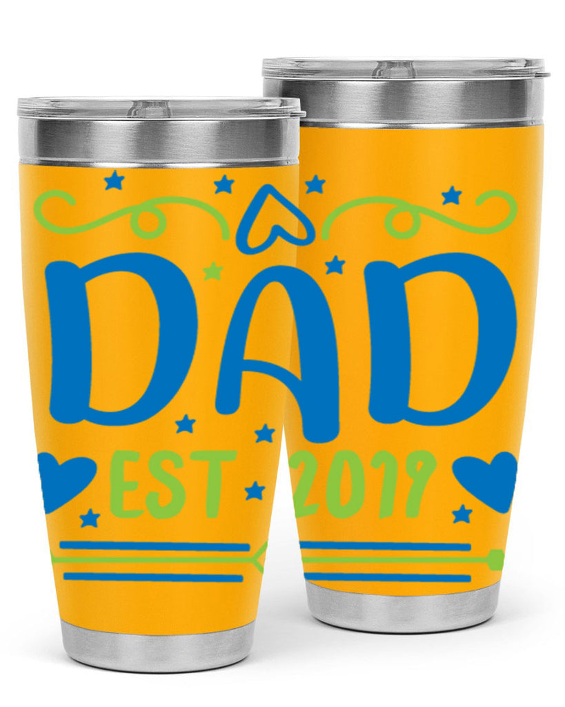 dad est 99#- fathers day- Tumbler