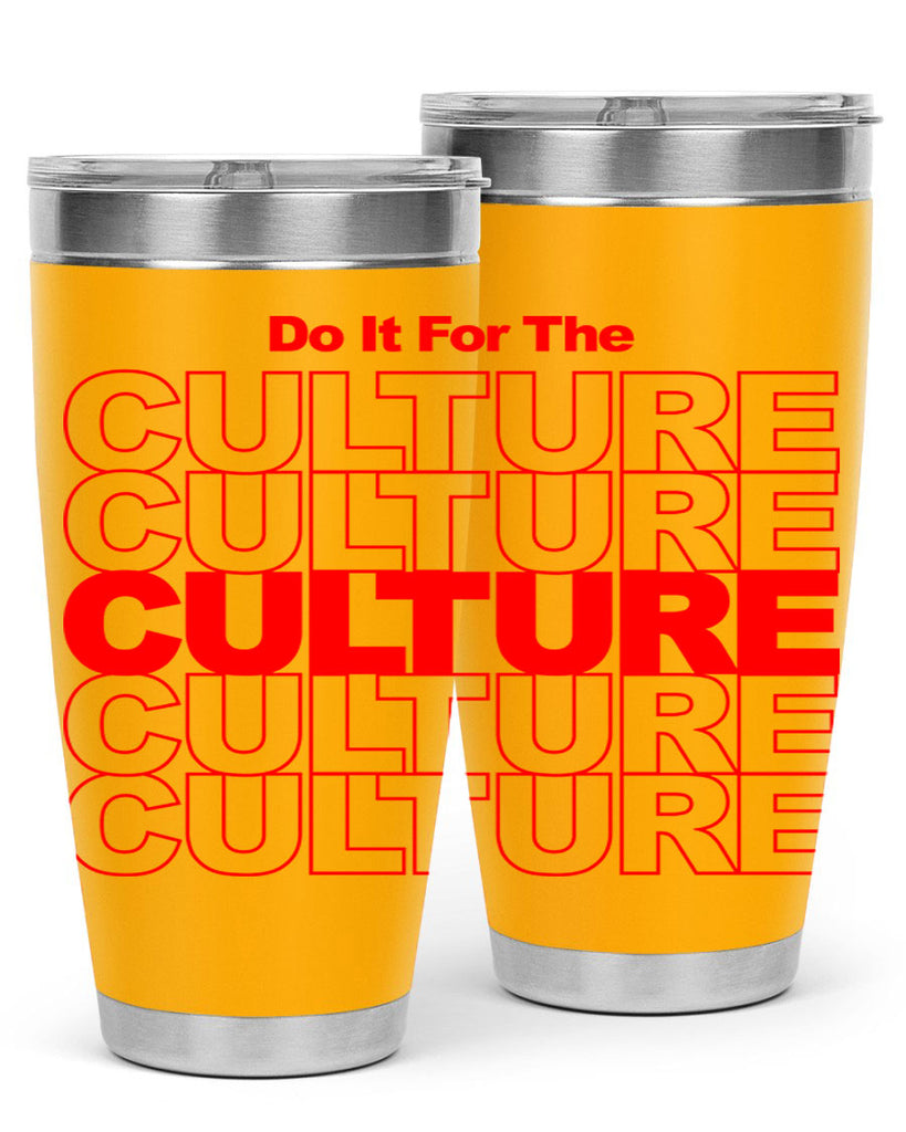 do it for the culture 170#- black words phrases- Cotton Tank